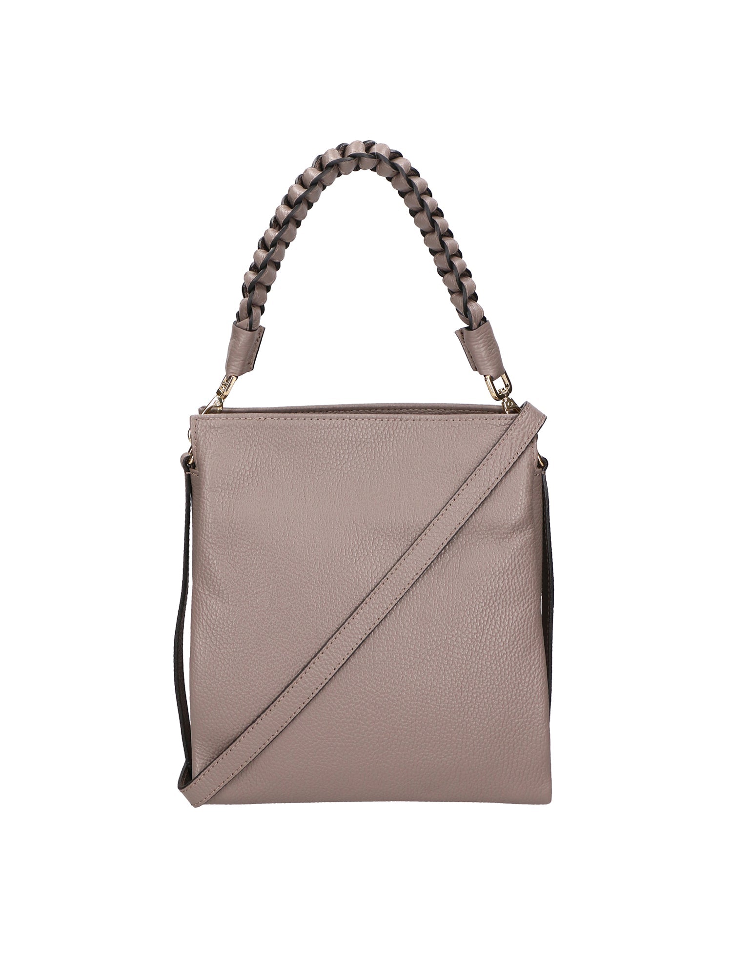 Vilma Borsa a mano da donna Vera Pelle 06874-D77 GRIGIO Chiara Ferretti