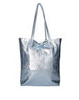 Íris Borsa a mano da donna Vera Pelle 07565-L042 CELESTE Chiara Ferretti