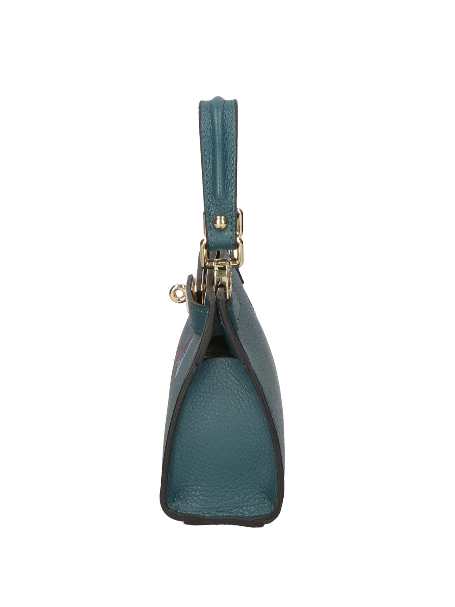 Noel Borsa a mano da donna Vera pelle 04265-D33 PETROLIO Chiara Ferretti