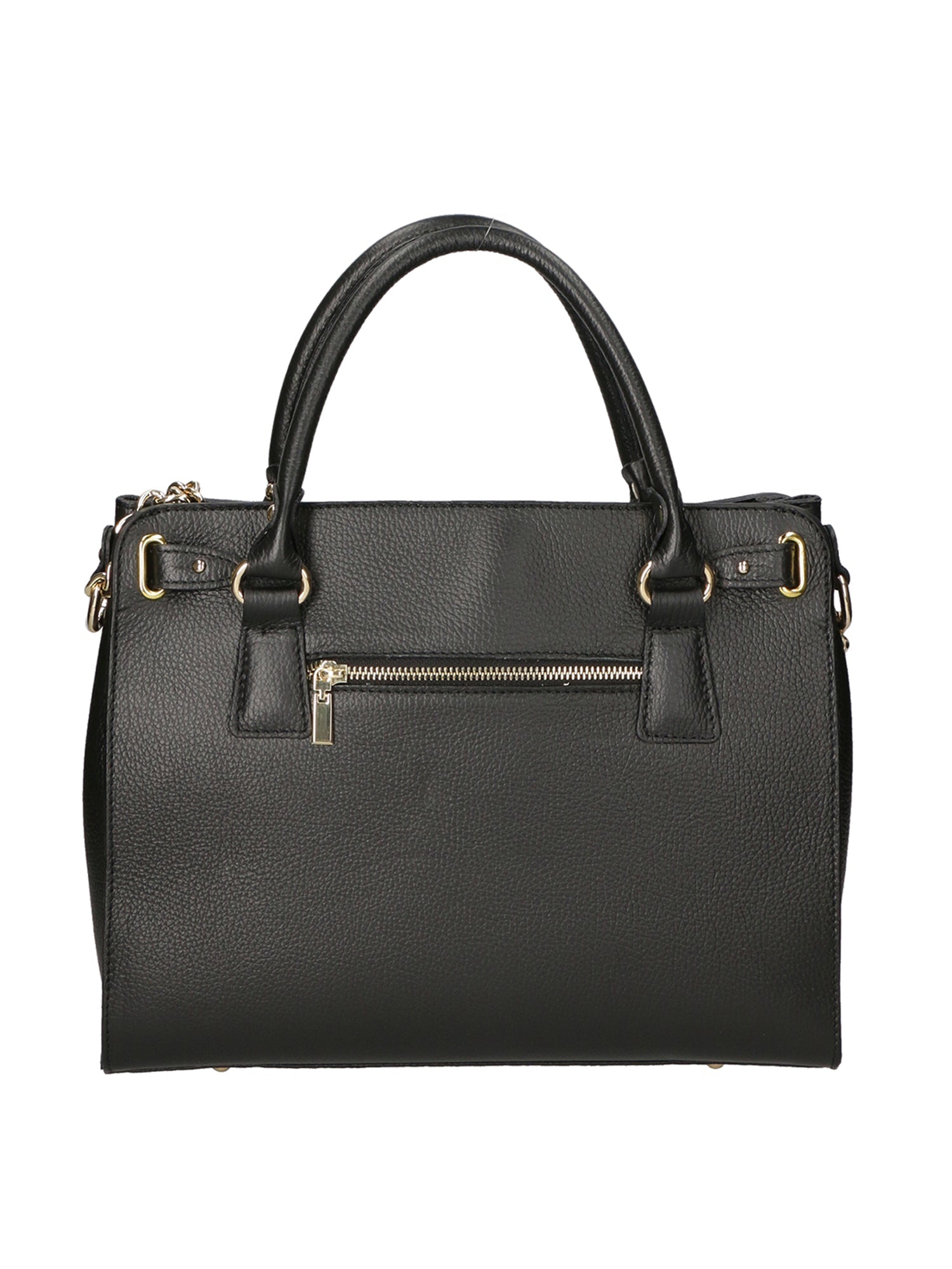 Dorotea Borsa a mano da donna 100% pelle 80040-D28 NERO BLACK Chiara Ferretti