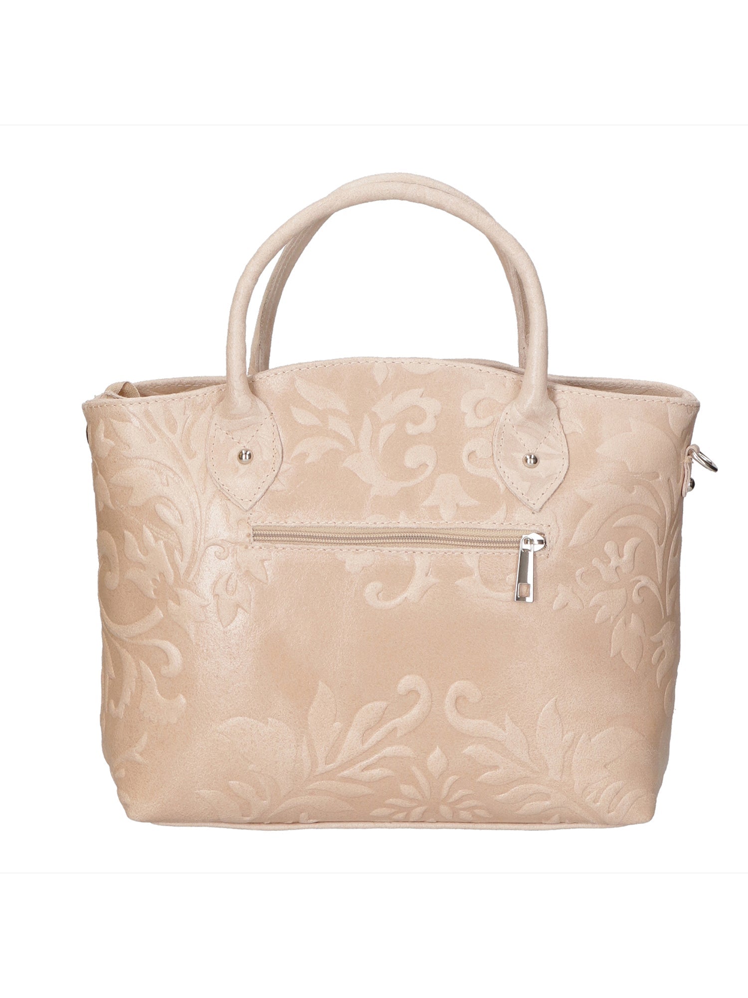 Enza Damenhandtasche aus echtem Leder, hergestellt in Italien, 27 x 32 x 13 cm