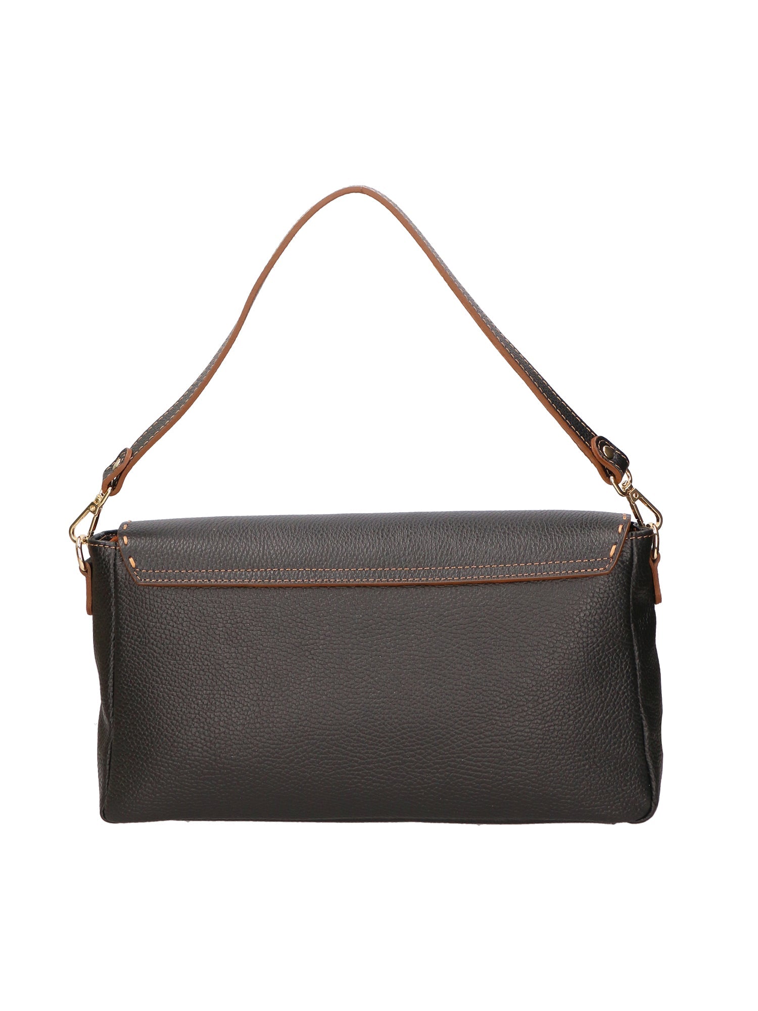 Walda Borsa a spalla da donna Vera pelle 06868-D28 NERO Chiara Ferretti