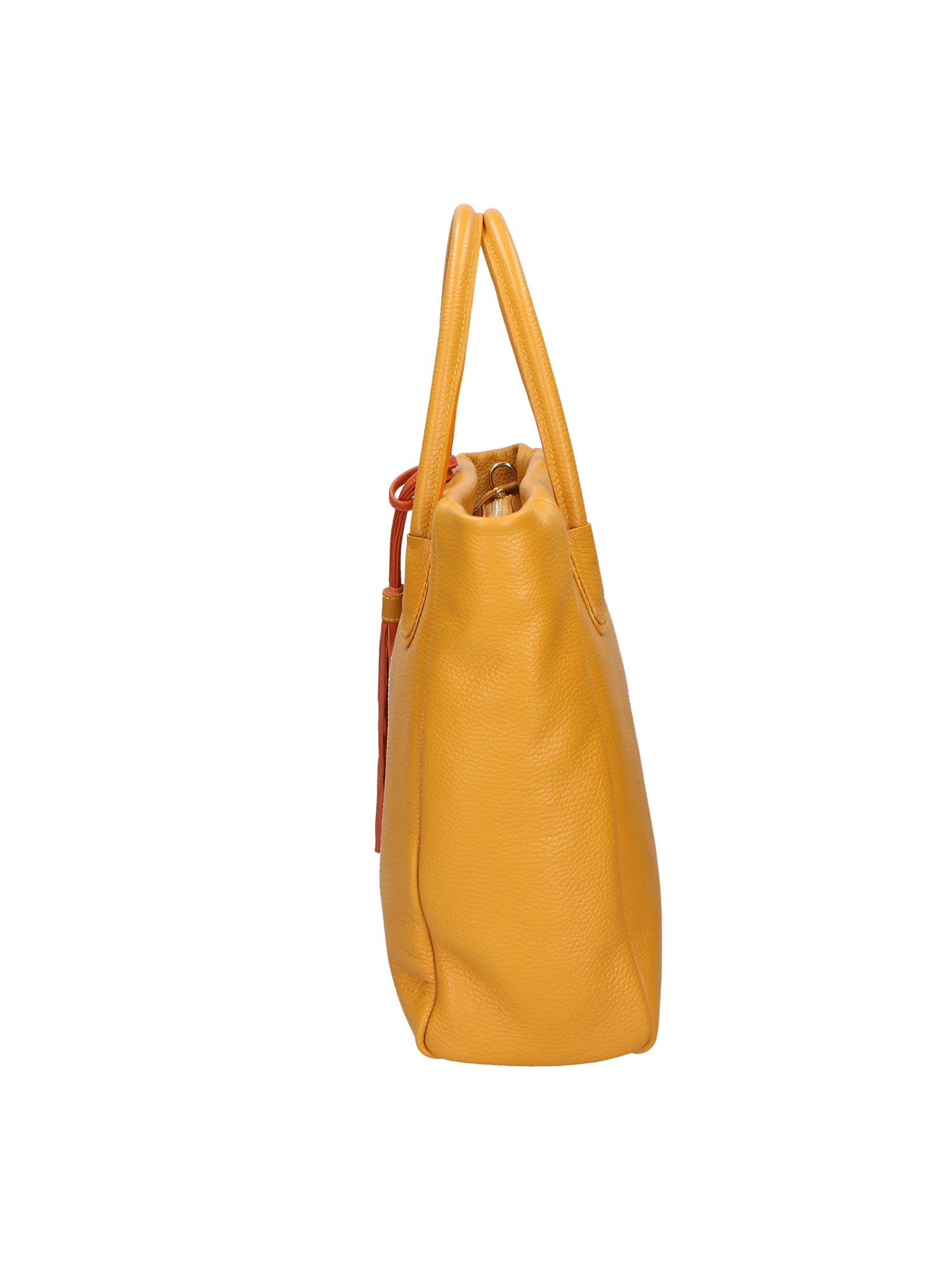 Verdiana Borsa a mano da donna Vera Pelle 06505-D36 SENAPE Chiara Ferretti