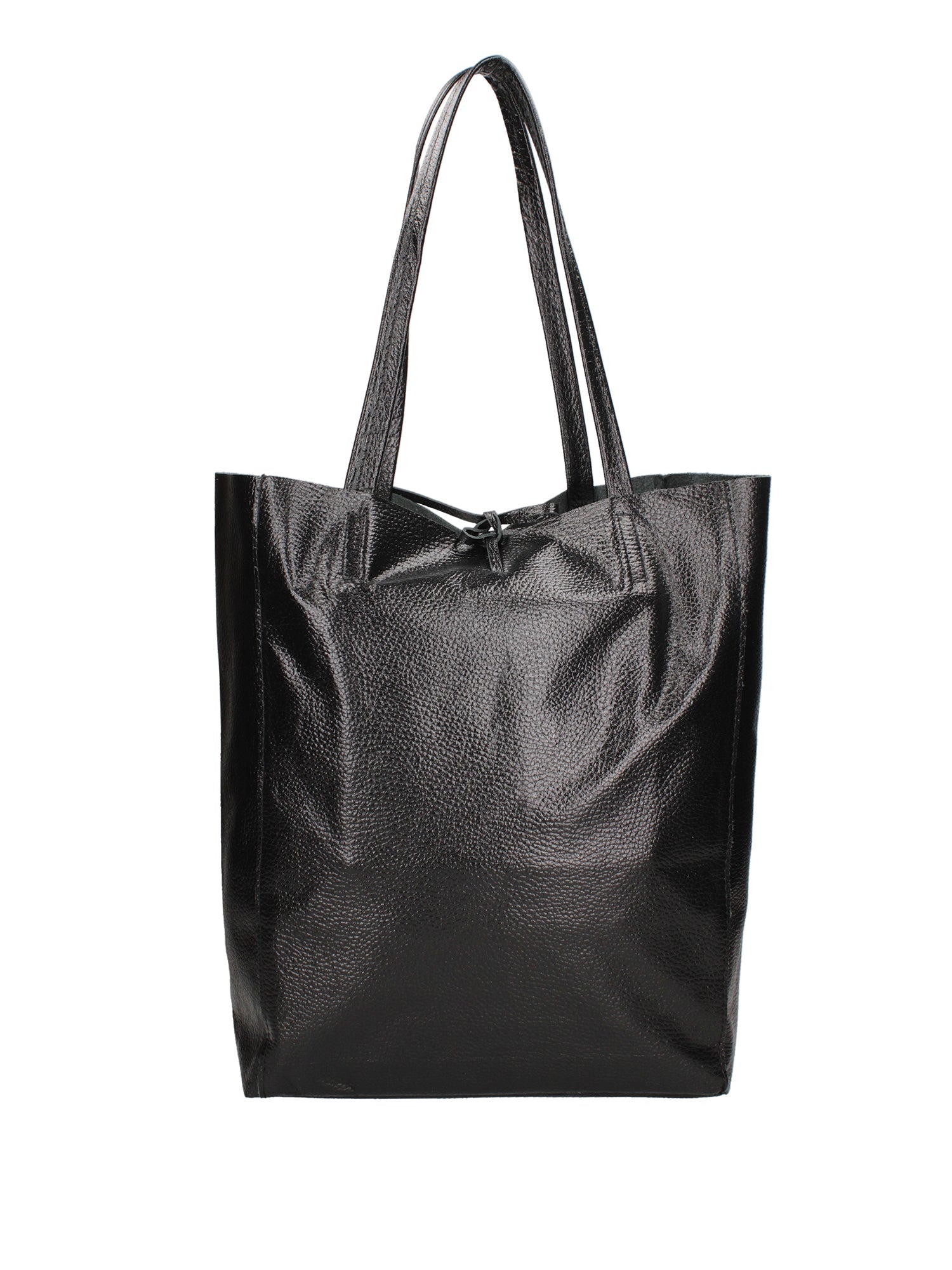 Iride Borsa a mano da donna 100% pelle 05921-DL28 NERO Chiara Ferretti