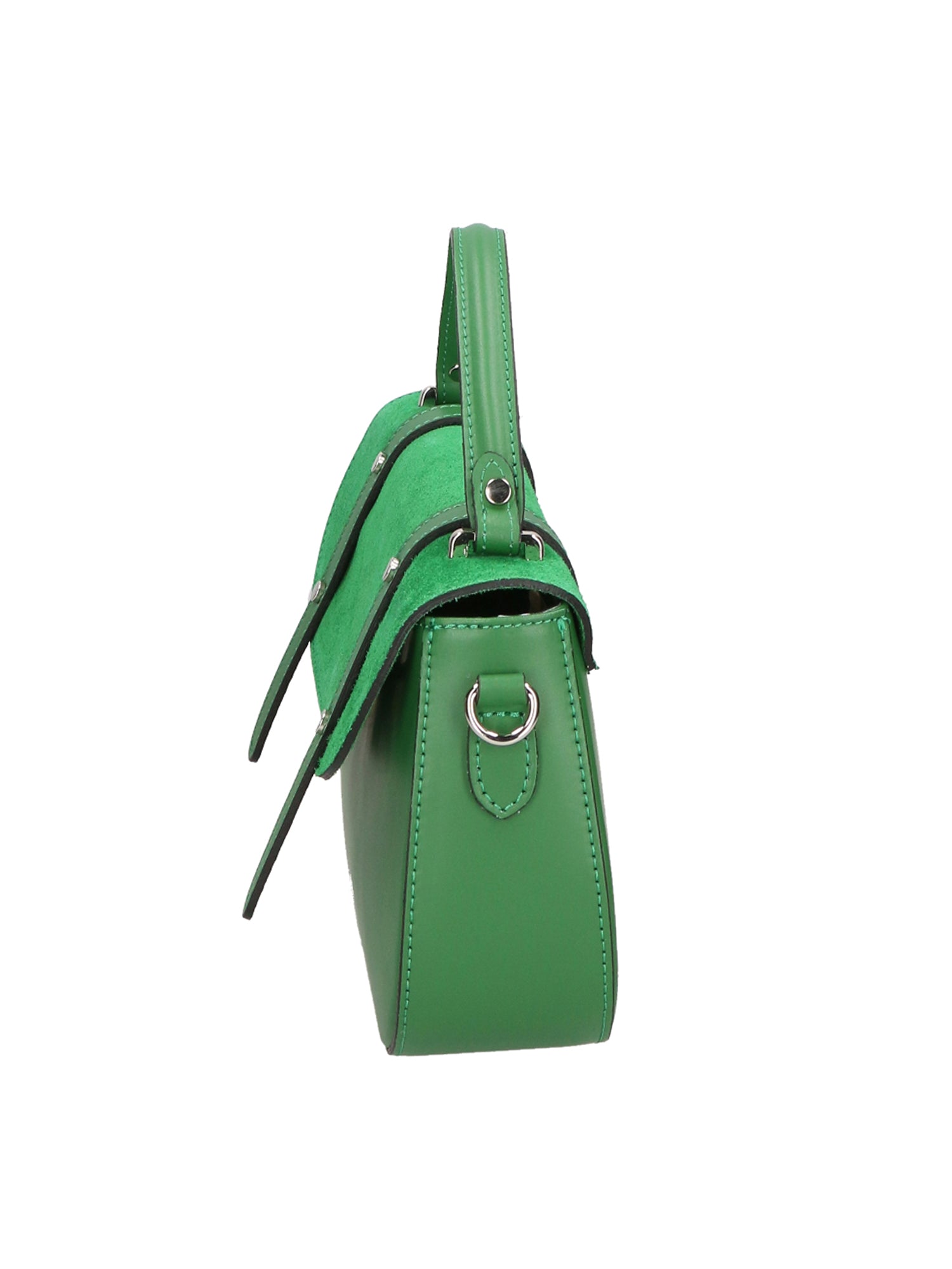 Genziana Borsa a mano da donna Vera pelle 05993-L160 VERDE+35 VERDE Chiara Ferretti