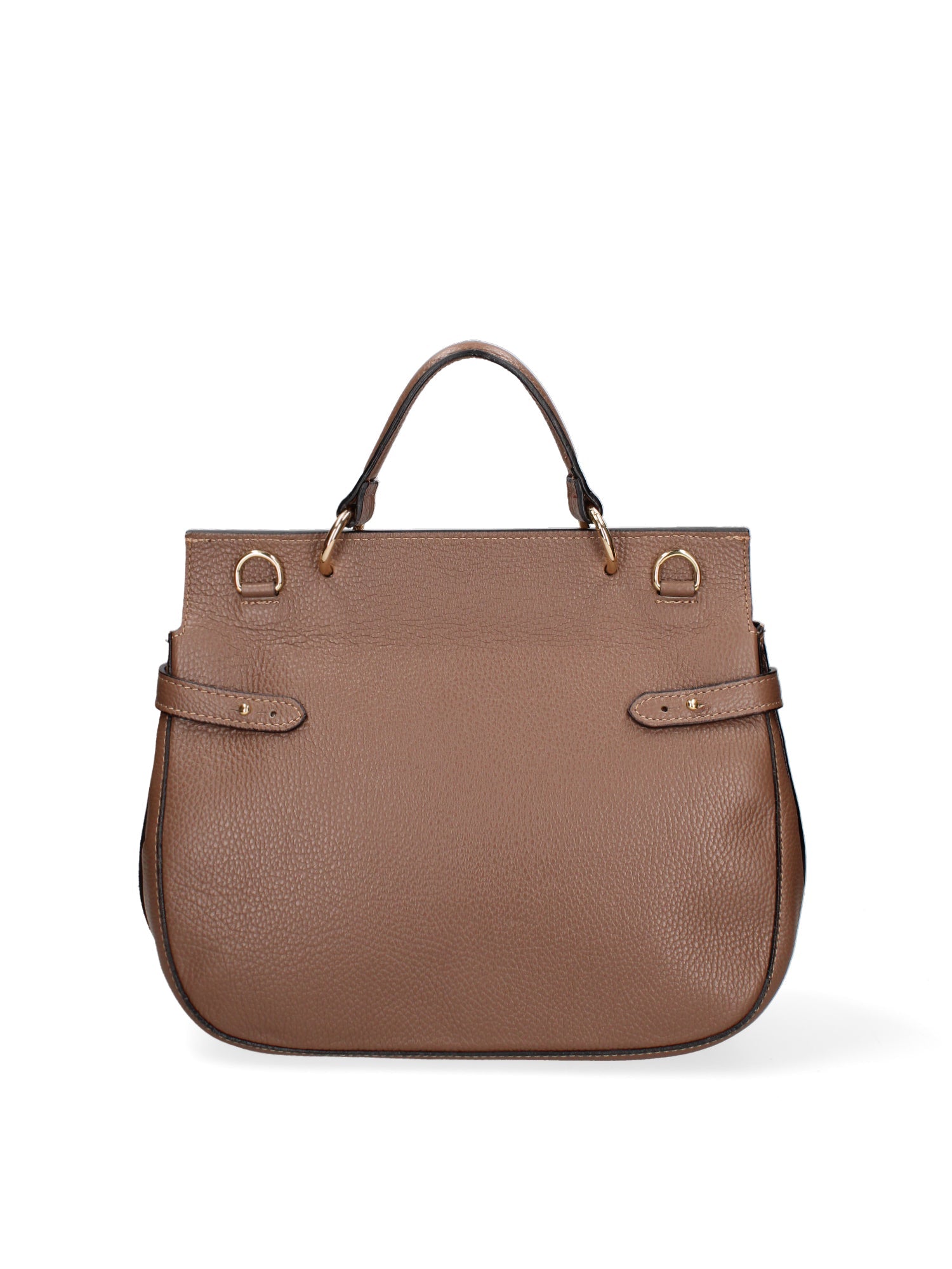 Novara Plus Borsa a mano da donna Vera pelle 564139-D11 TAUPE Chiara Ferretti