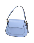 Giulia Borsa a spalla da donna Vera pelle 05958-L220 AZZURRO Chiara Ferretti