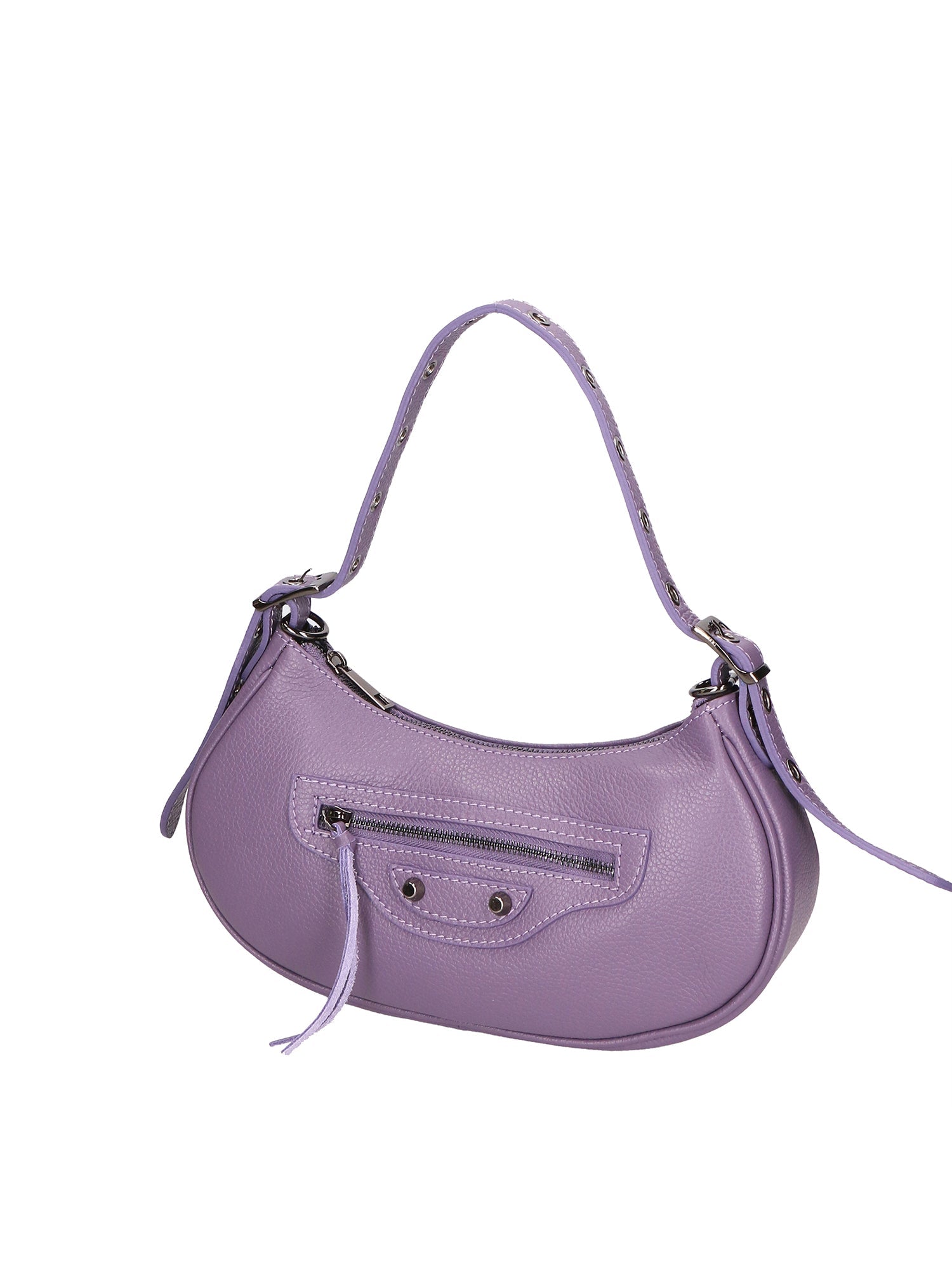 Loredana Borsa a spalla da donna Vera pelle 06548-VIOLET Chiara Ferretti