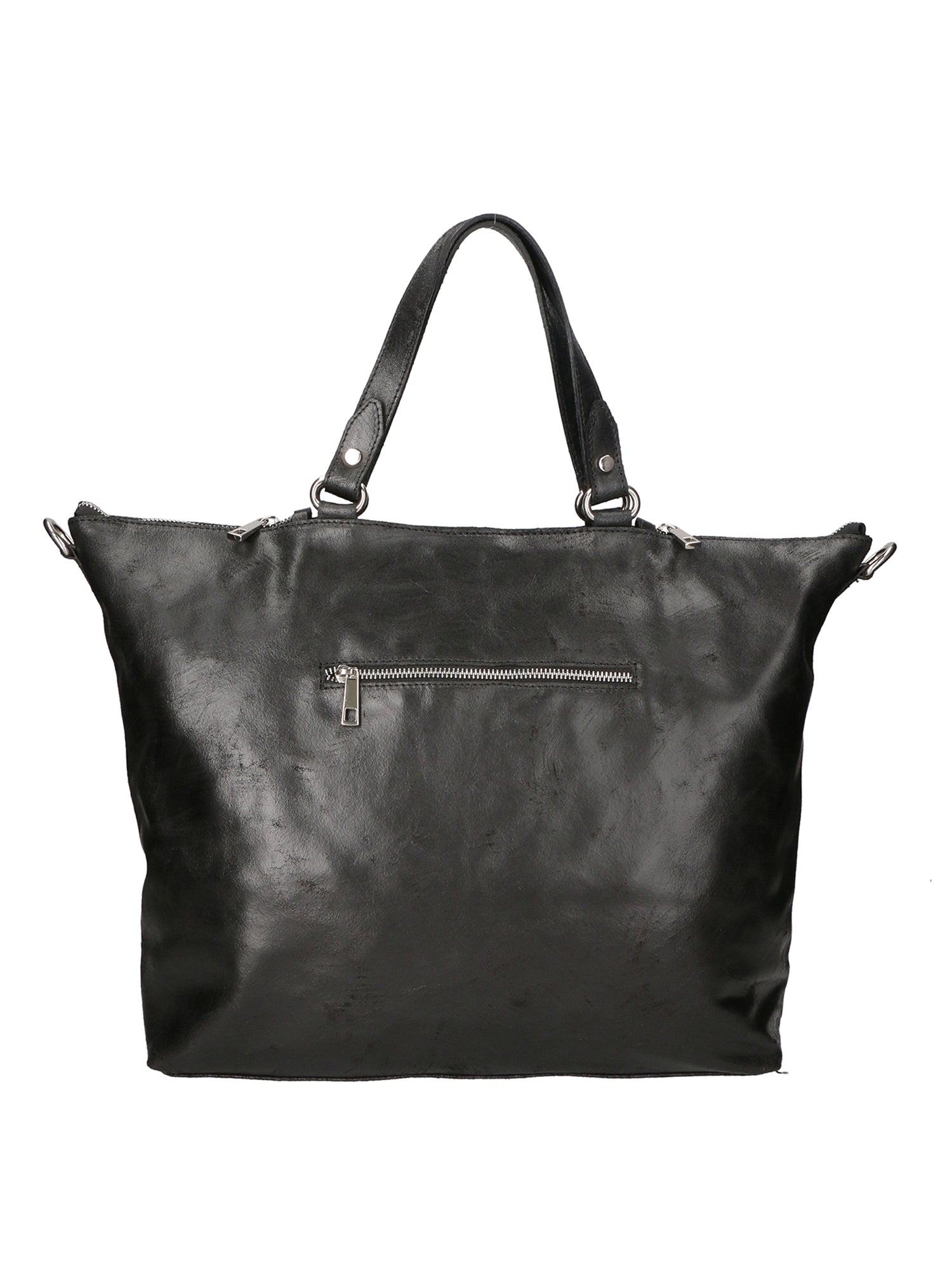 Elisamaria Borsa a spalla da donna Vera pelle 80055-NERO Chiara Ferretti