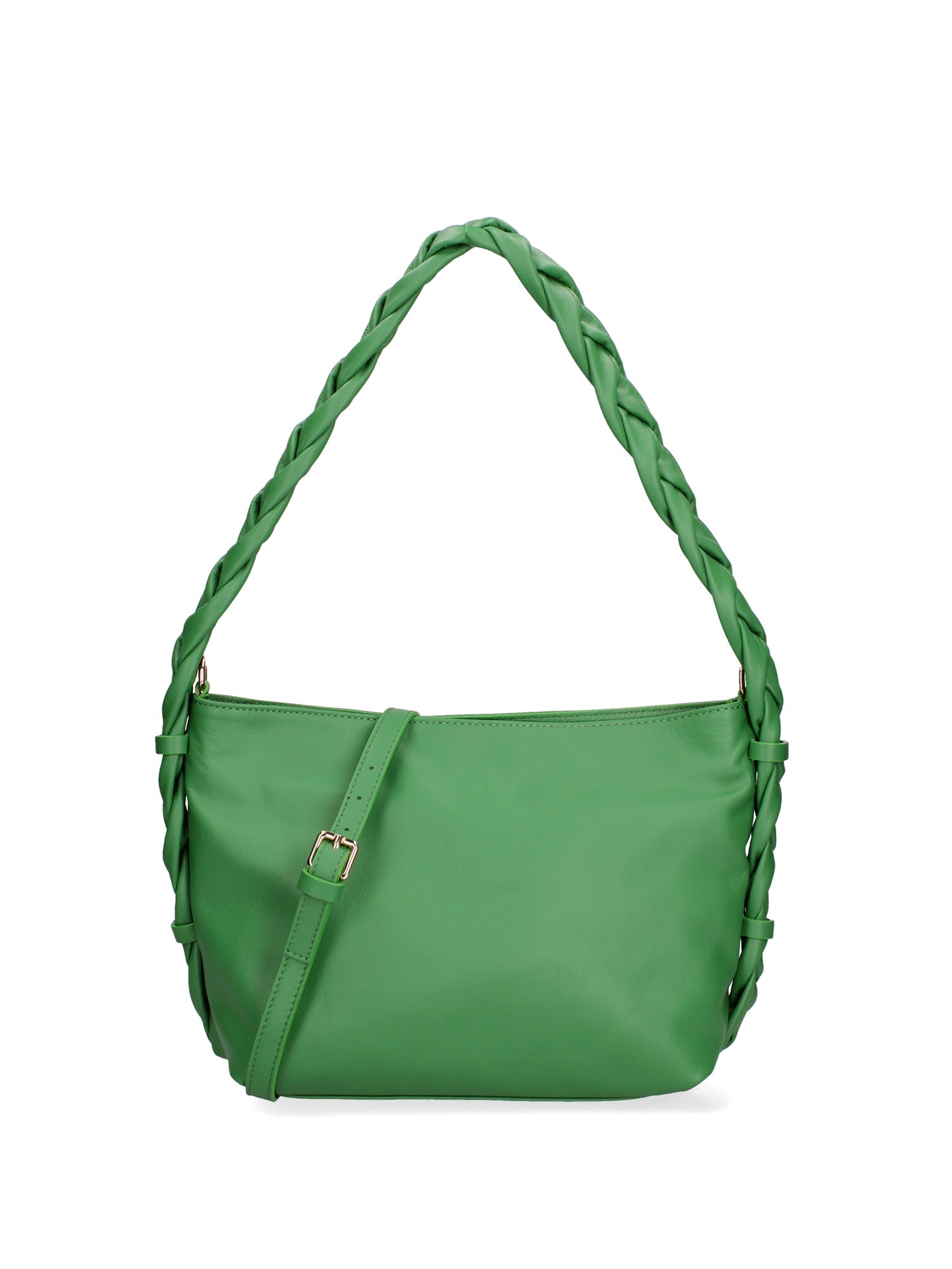 Isara Borsa a spalla da donna Vera pelle 07170-S47 VERDE MELA Chiara Ferretti