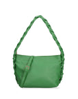 Isara Borsa a spalla da donna Vera pelle 07170-S47 VERDE MELA Chiara Ferretti