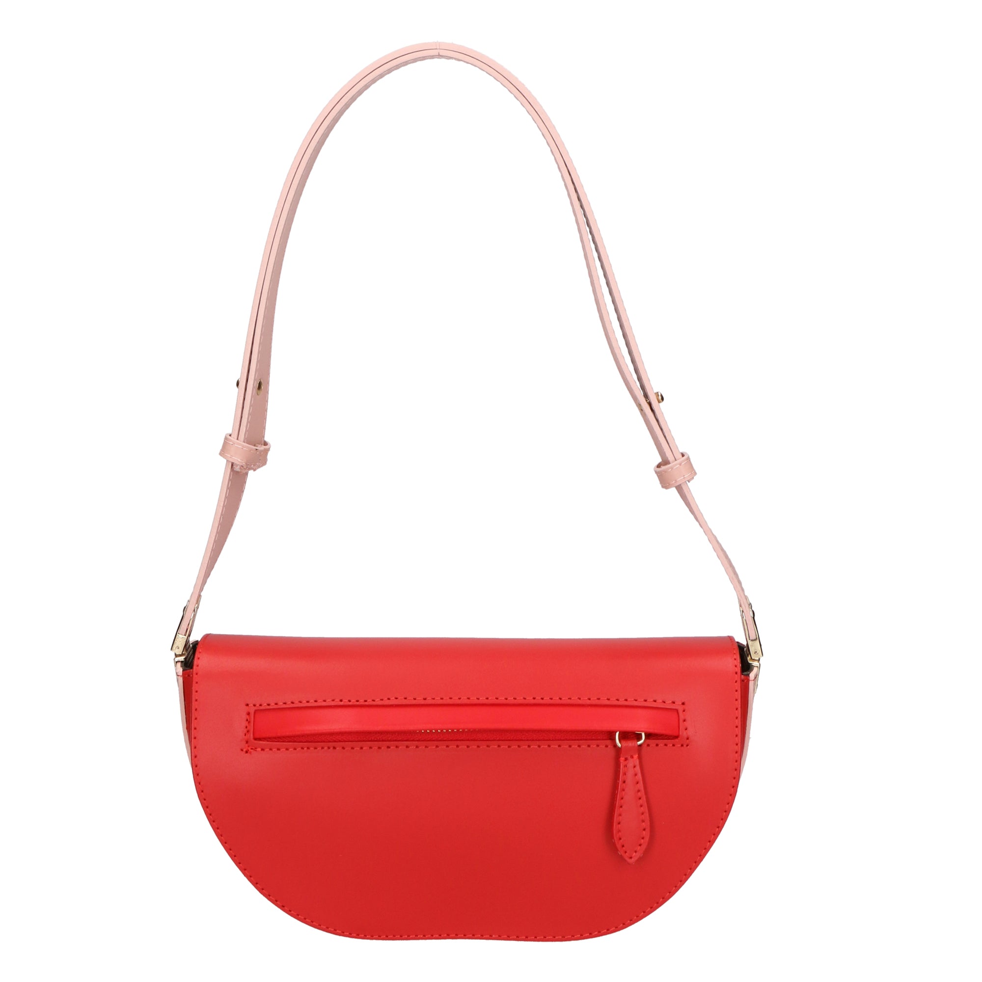 Katiuscia Borsa a tracolla da donna Vera pelle 06304-L214 ROSSO+L805 Chiara Ferretti
