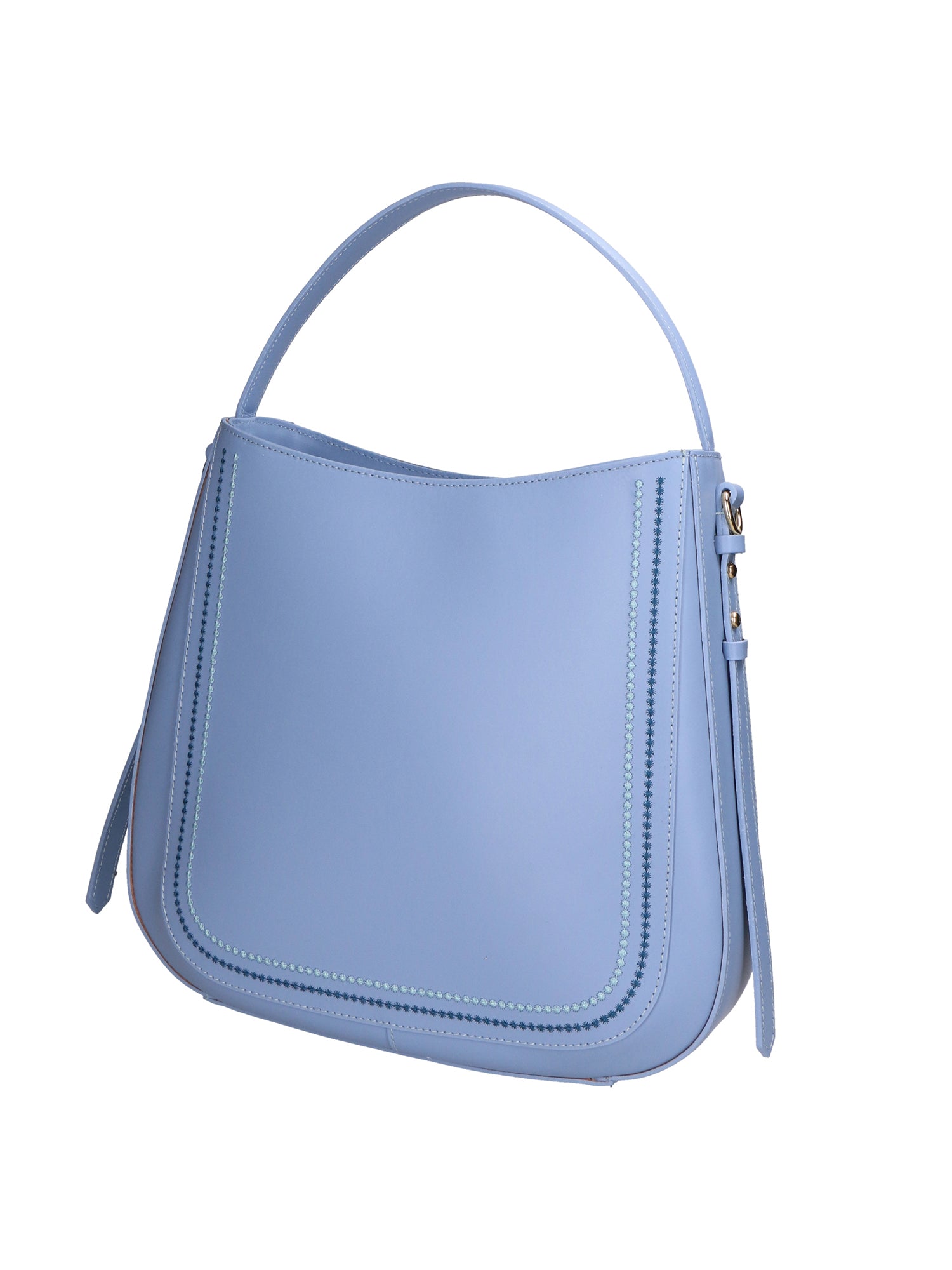 Gisella Borsa a mano da donna Vera pelle 05933-L220 AZZURRO Chiara Ferretti