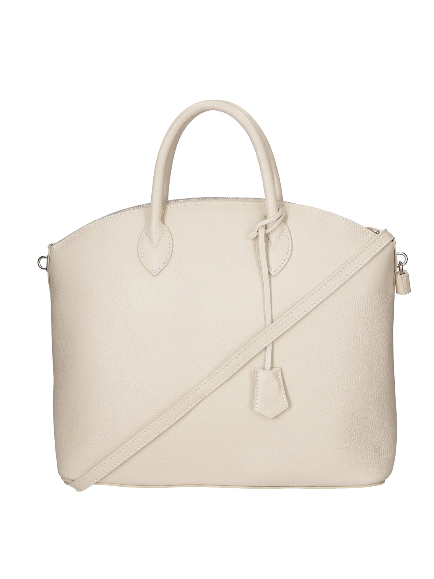 Dorella Borsa a mano da donna 100% pelle 80030-BEIGE Chiara Ferretti