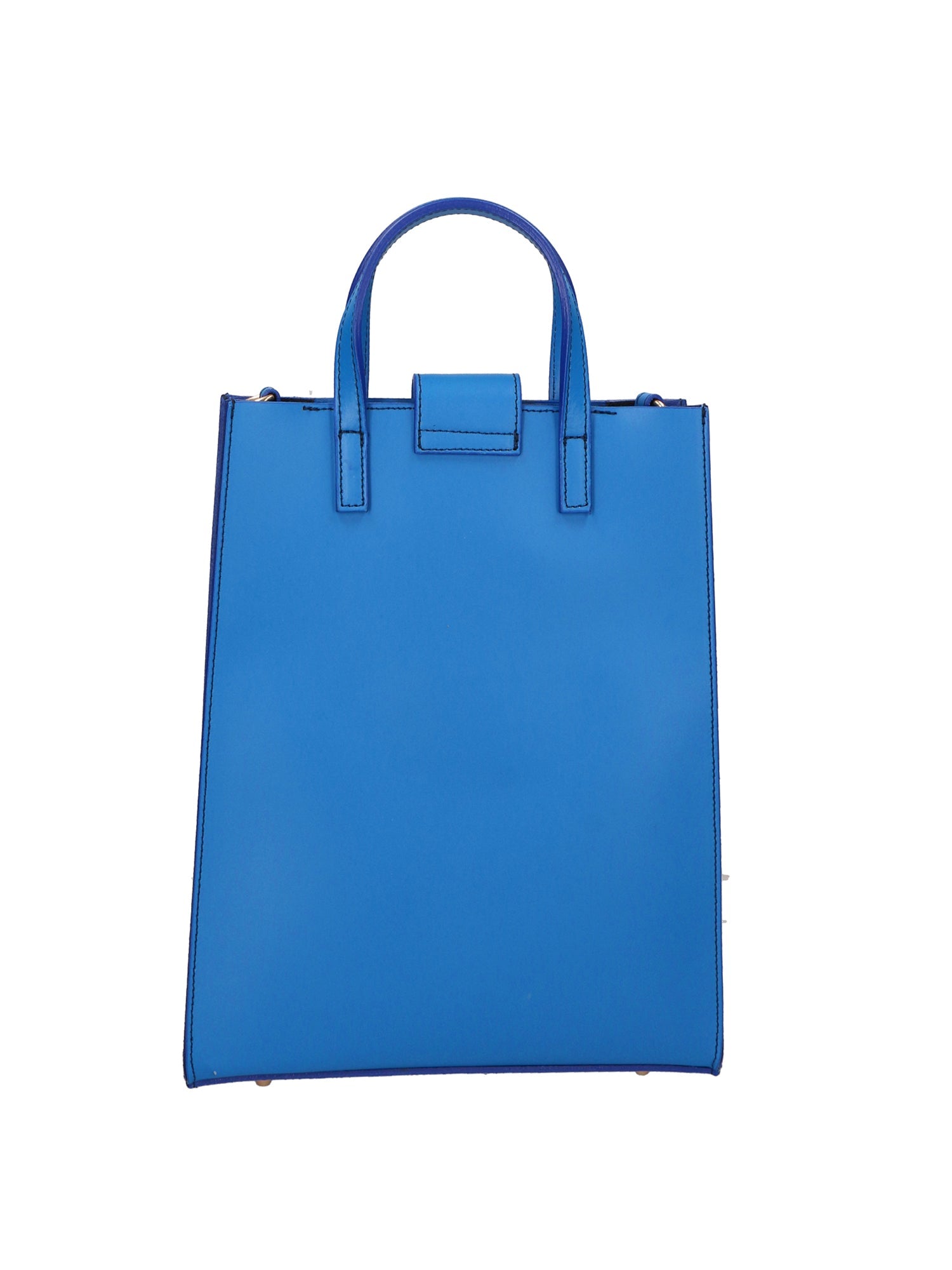 Giuseppina Borsa a mano da donna Vera pelle 05990-L222 BLU ASTER+18 BLU Chiara Ferretti
