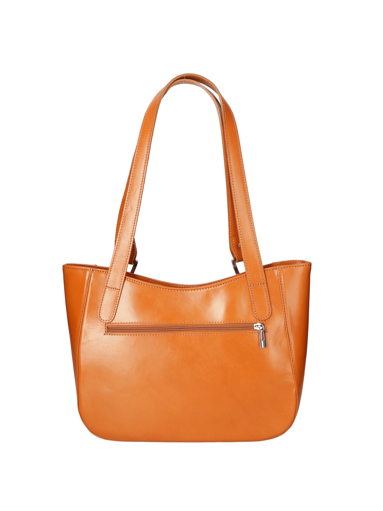 Eva Borsa a spalla da donna Vera pelle 9024-CUOIO COGNAC Chiara Ferretti