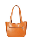 Eva Borsa a spalla da donna Vera pelle 9024-CUOIO COGNAC Chiara Ferretti