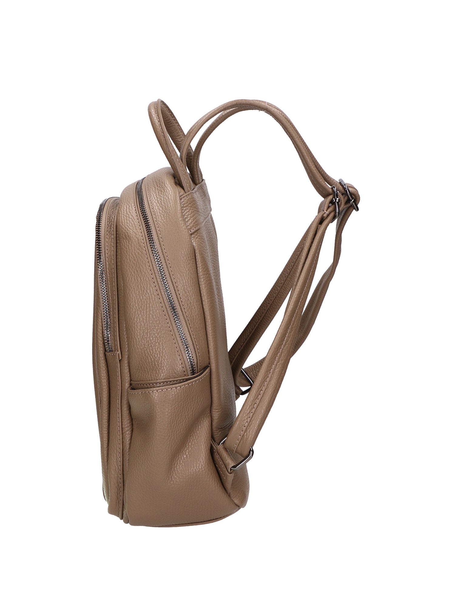 Vida 06522-D40 TAUPE Zaino da donna in vera pelle TAUPE Chiara Ferretti