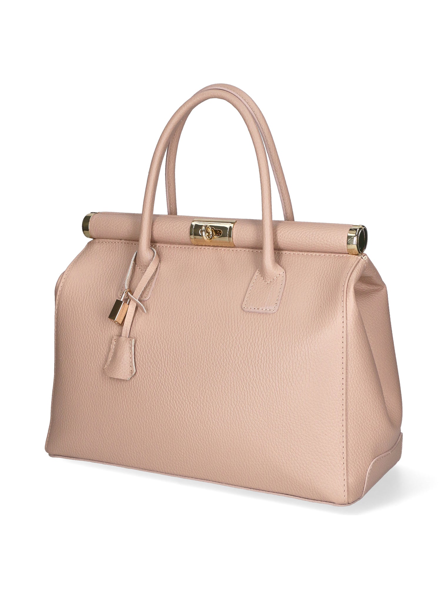 Eleonora Women's Handbag in Genuine Leather Made in Italy 26x35x16 cm