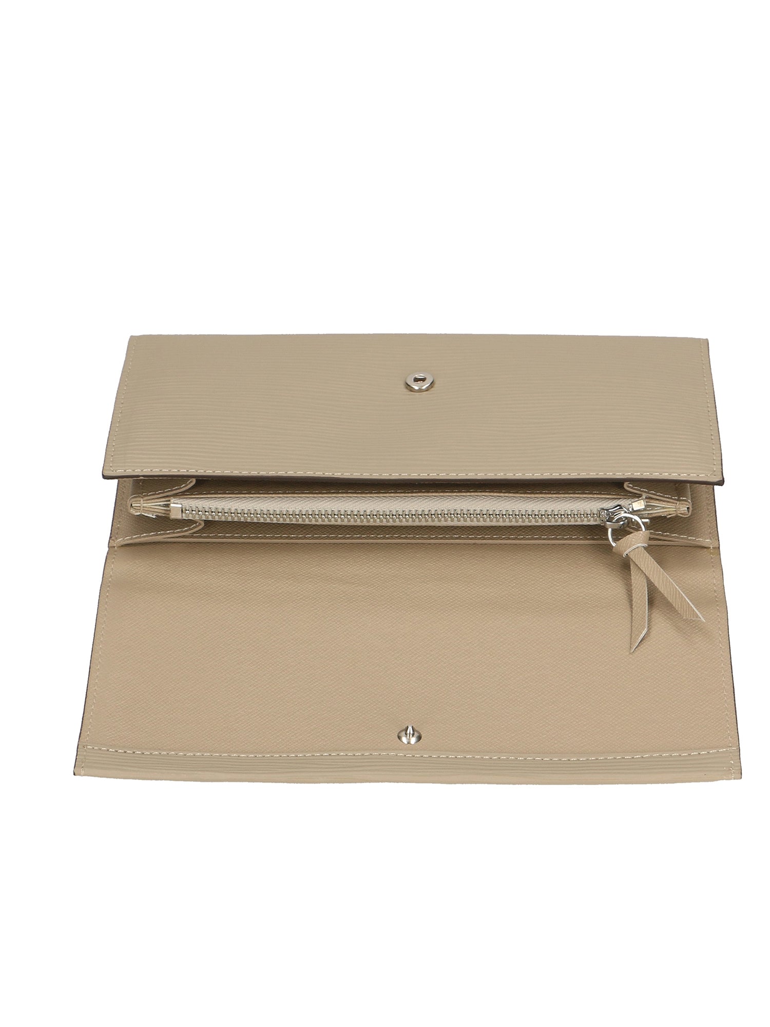 Manuella 60555 1-FANGO TAUPE Portafoglio donna in vera pelle Chiara Ferretti