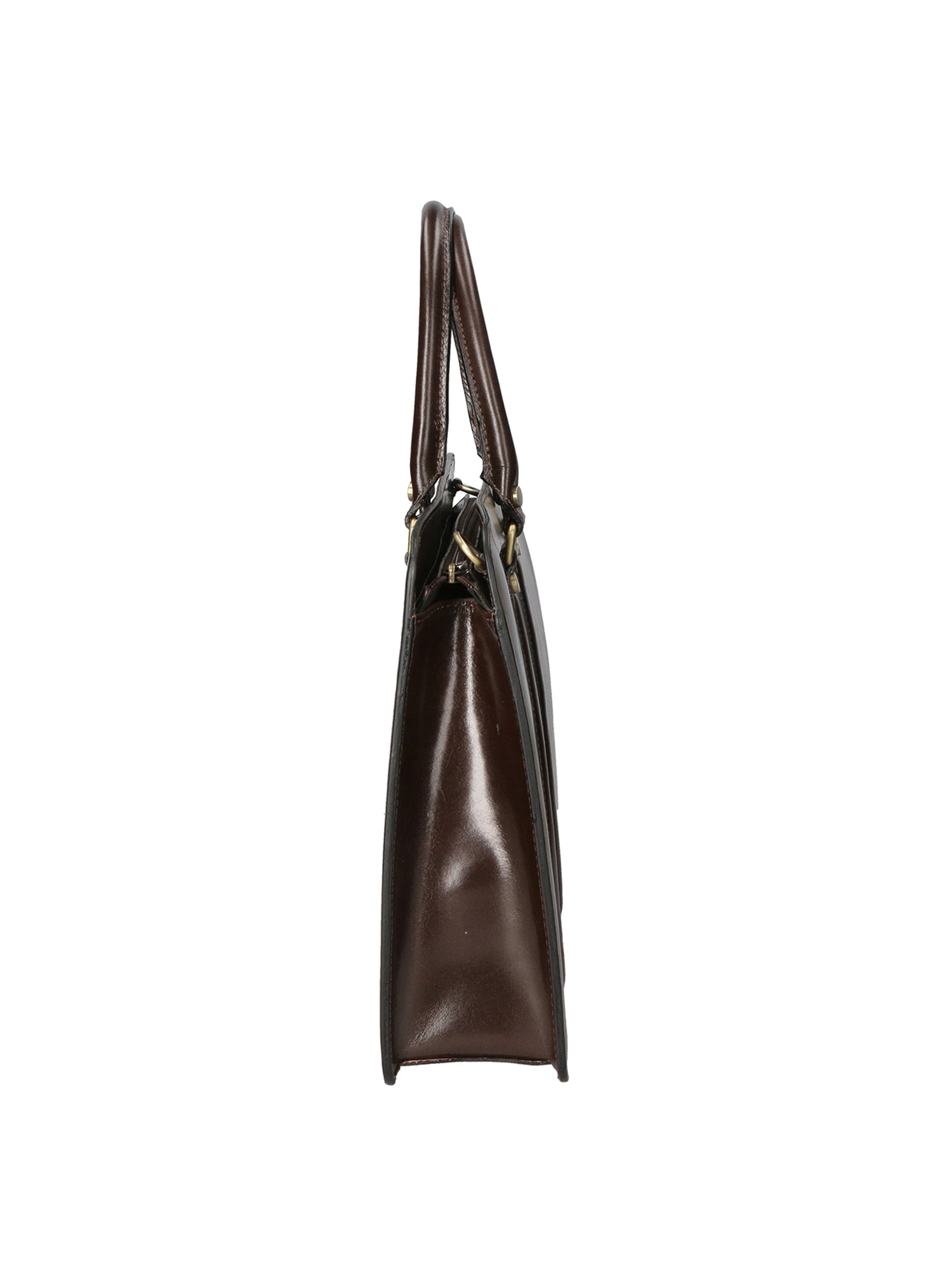 Franca Borsa a mano unisex Vera pelle 9132-TMORO DARK BROWN Chiara Ferretti