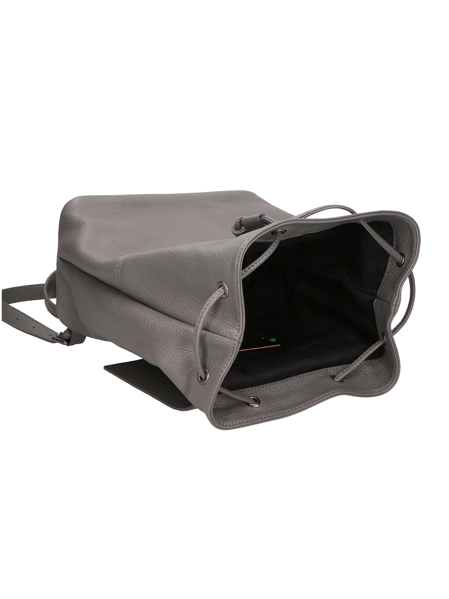 Lorentina 06855-D27 GRIGIO SCURO Zaino da donna in vera pelle DARK GREY Chiara Ferretti