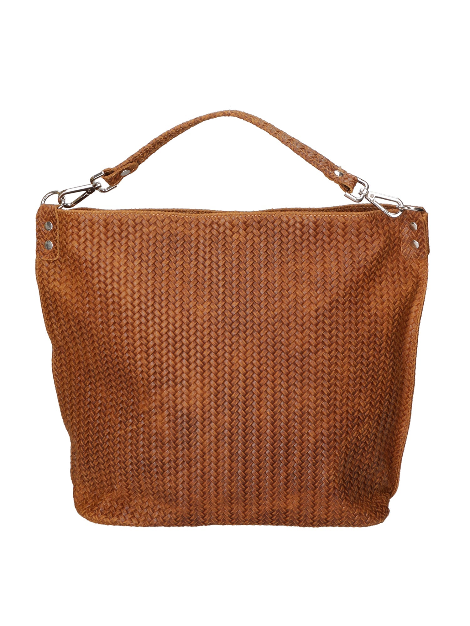 Elga Borsa a spalla da donna Vera pelle 80051-CUOIO Chiara Ferretti
