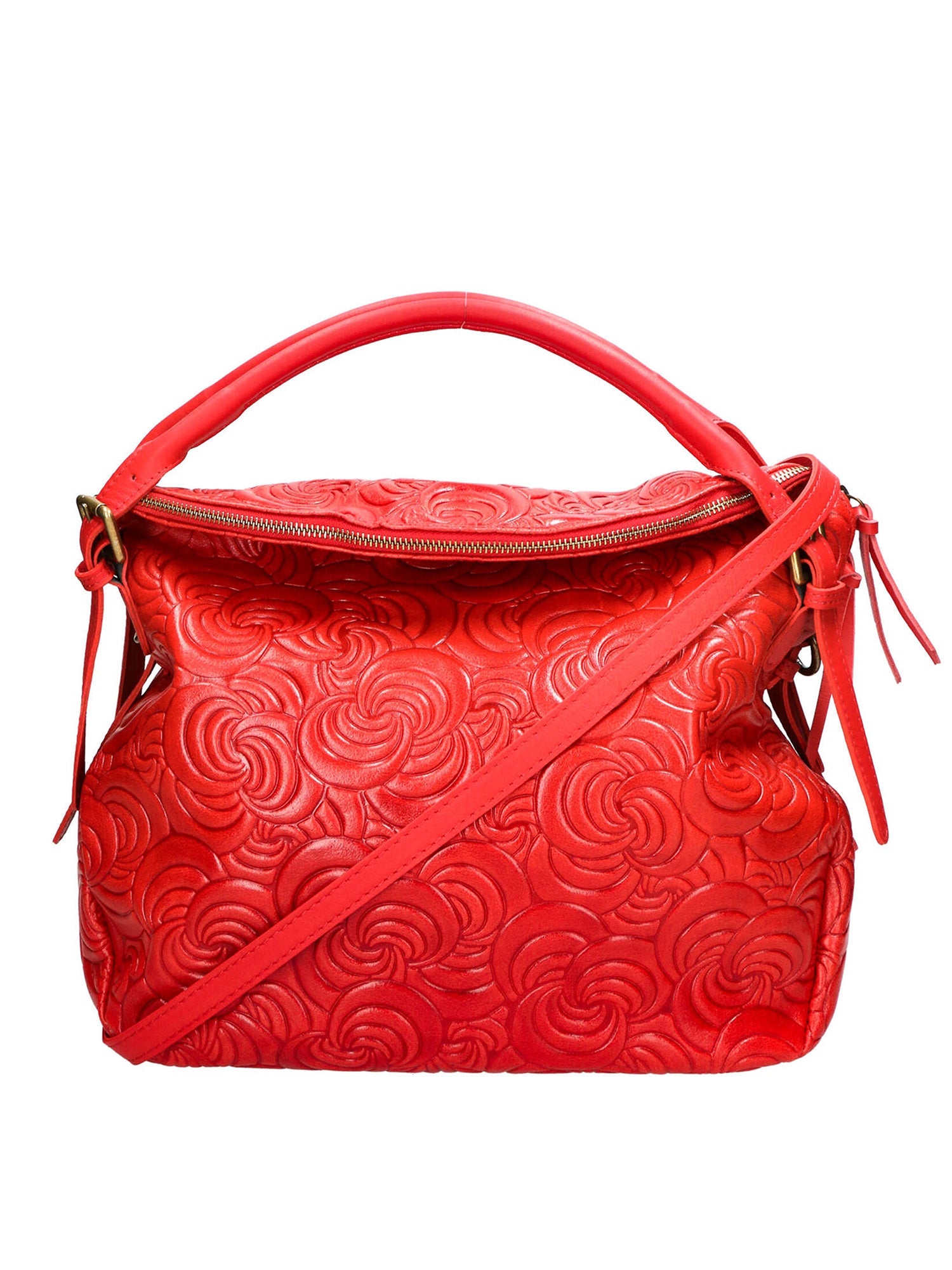 Devis Borsa a mano da donna Vera pelle 80014-023 ROSSO Chiara Ferretti