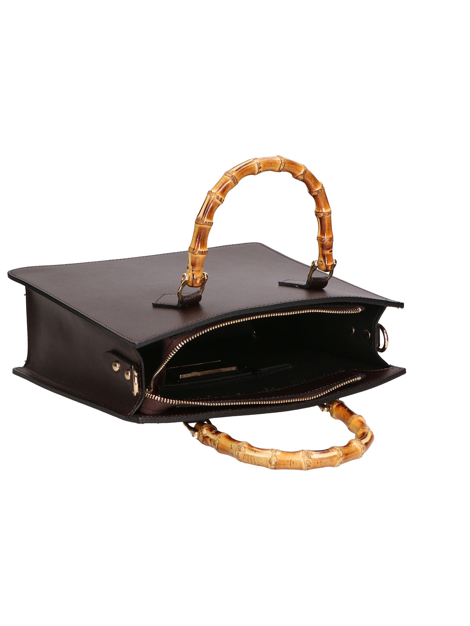 Borsa a mano da Donna Lorenza in Vera Pelle Made in Italy 30x28x11 cm