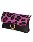 Safira Borsa a mano da donna Vera pelle 04760-LEO G FUXIA Chiara Ferretti