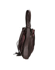 Oceania Women's Shoulder Bag in Genuine Leather Made in Italy 37x34x6 cm