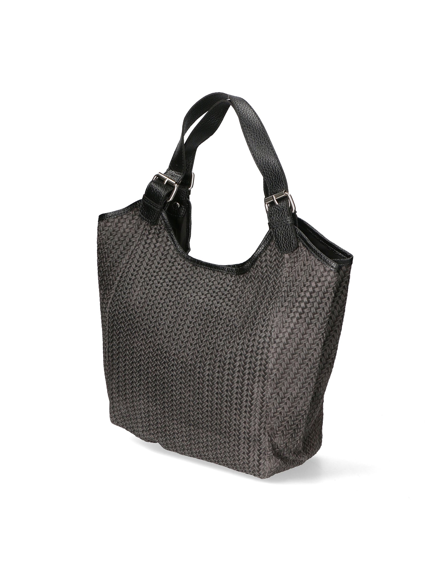 Elettra Borsa a mano da donna Vera pelle 80050-GRIGIO Chiara Ferretti