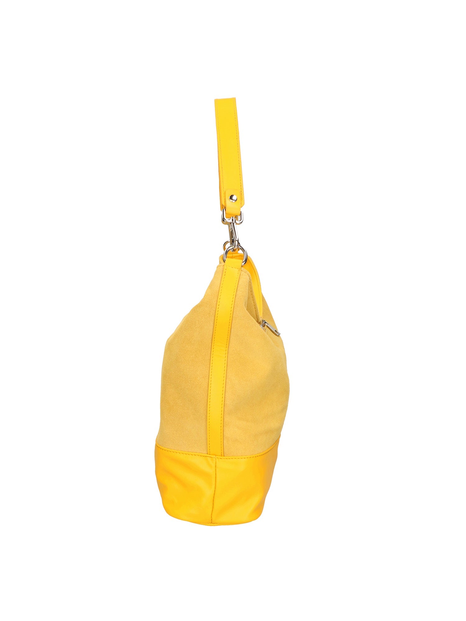 Graziana Borsa a spalla da donna Vera pelle 05960-51 GIALLO 04 GIALLO Chiara Ferretti