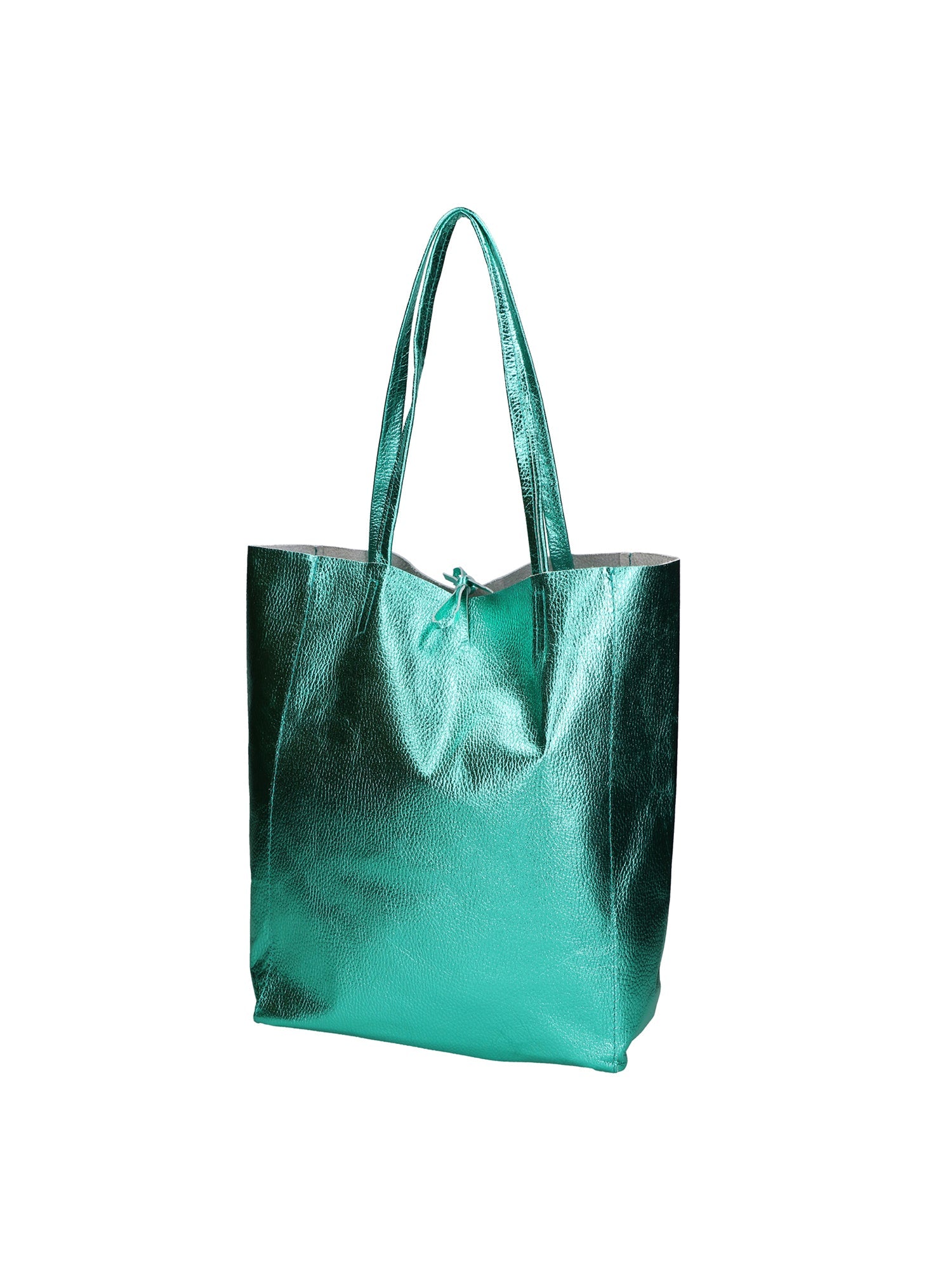 Genny Damen-Schultertasche aus echtem Leder, hergestellt in Italien, 36 x 40 x 11 cm