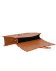Lina Damenhandtasche aus echtem Leder, hergestellt in Italien, 20 x 34 x 9 cm