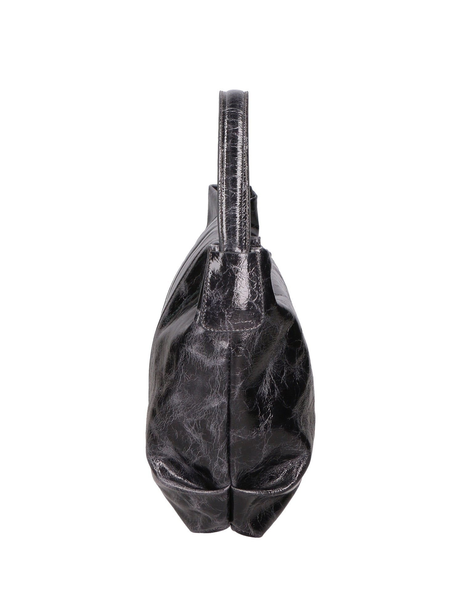 Vanda Damen-Schultertasche aus echtem Leder, hergestellt in Italien, 30 x 40 x 5 cm