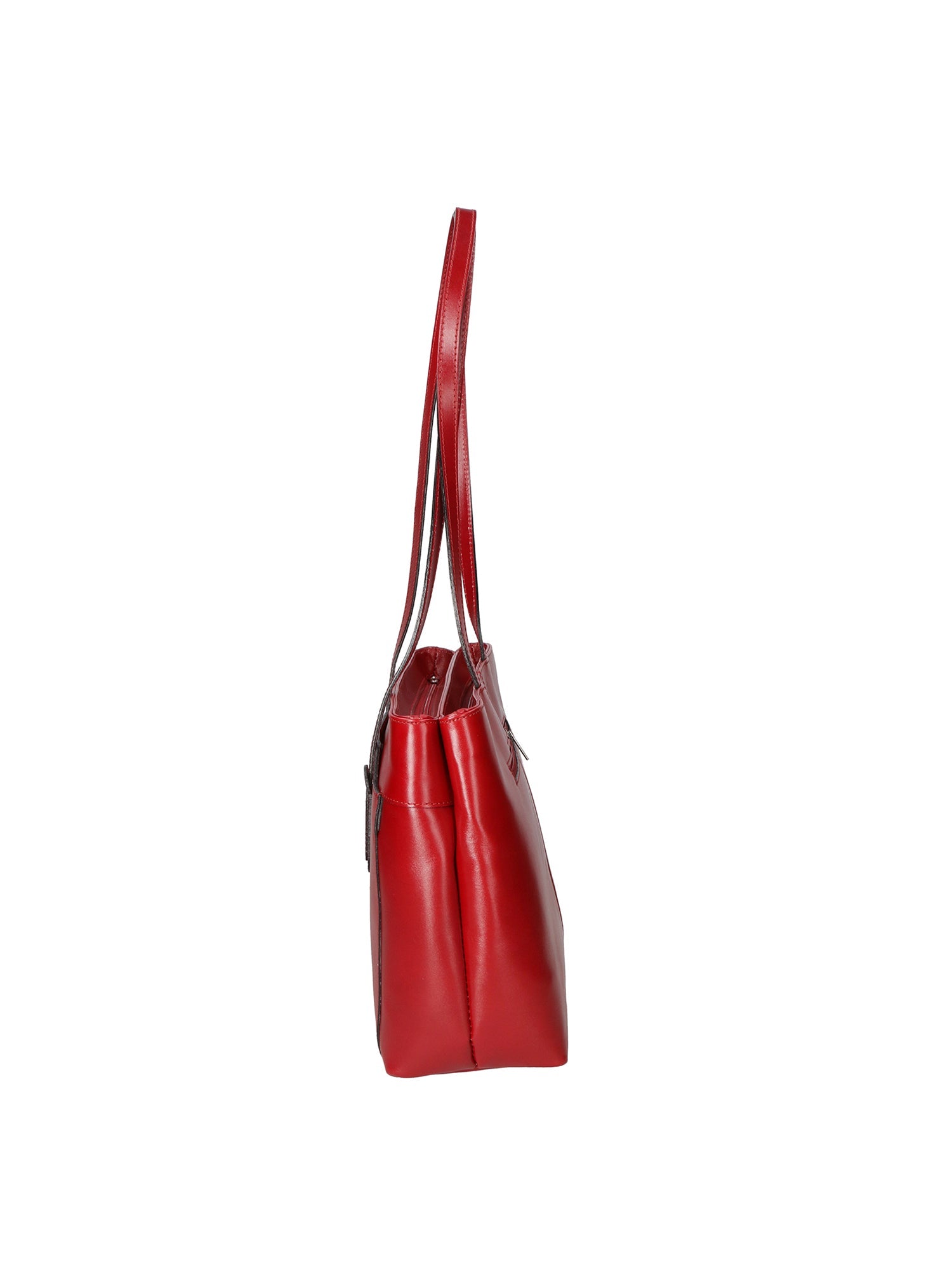 Flora Borsa a spalla da donna Vera pelle 9118-ROSSO RED Chiara Ferretti