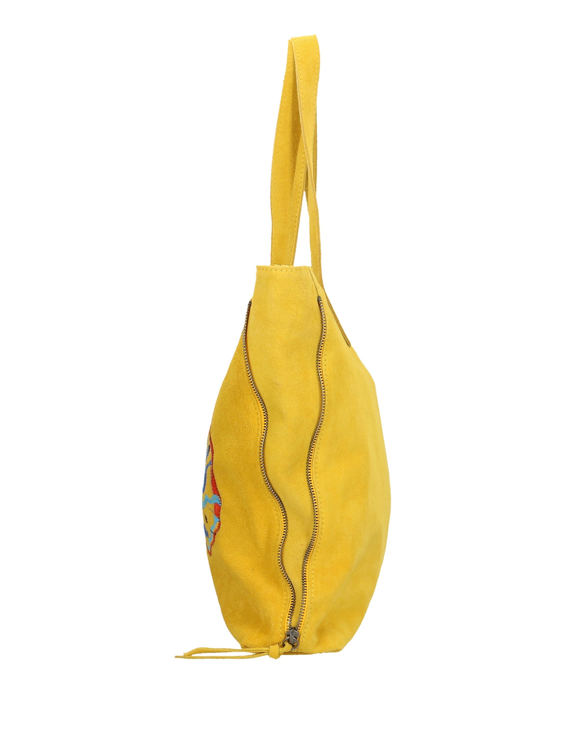 Papillon Borsa a spalla da donna Vera pelle 8620-GIALLO YELLOW Chiara Ferretti