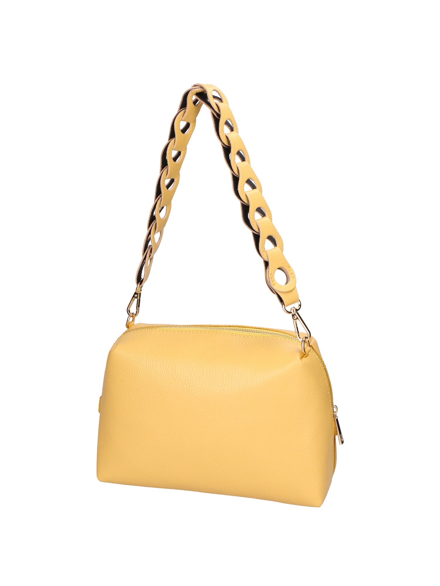 Borsa a spalla da Donna Livia in Vera Pelle Made in Italy 16X26X9 cm