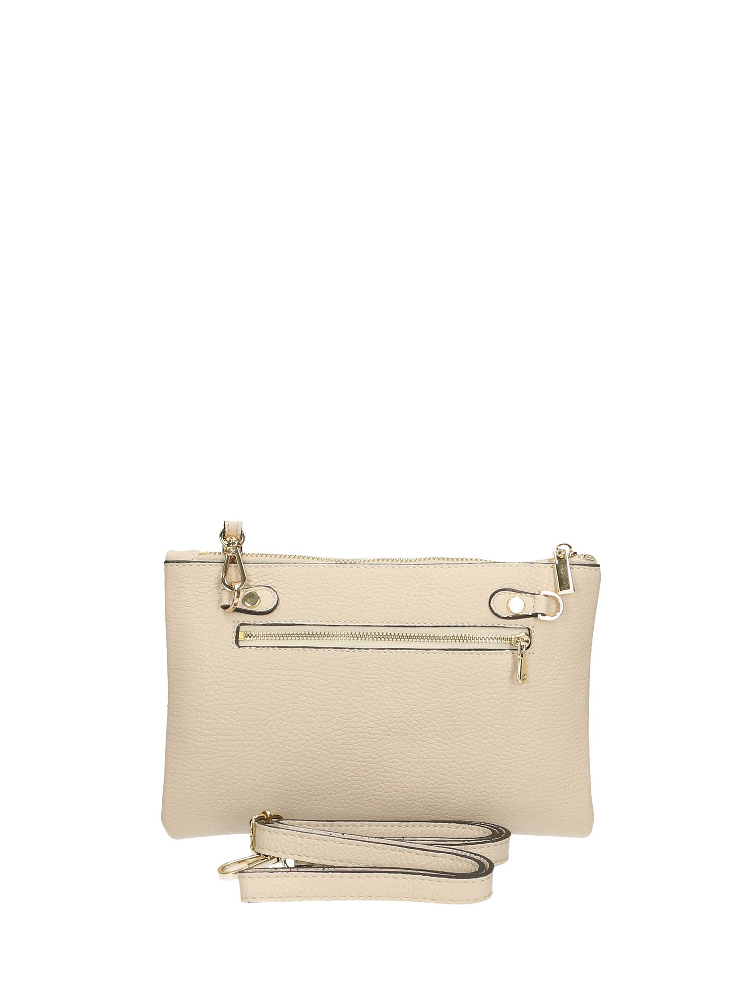 Embera 194834-BEIGE Pochette da donna in vera pelle Chiara Ferretti