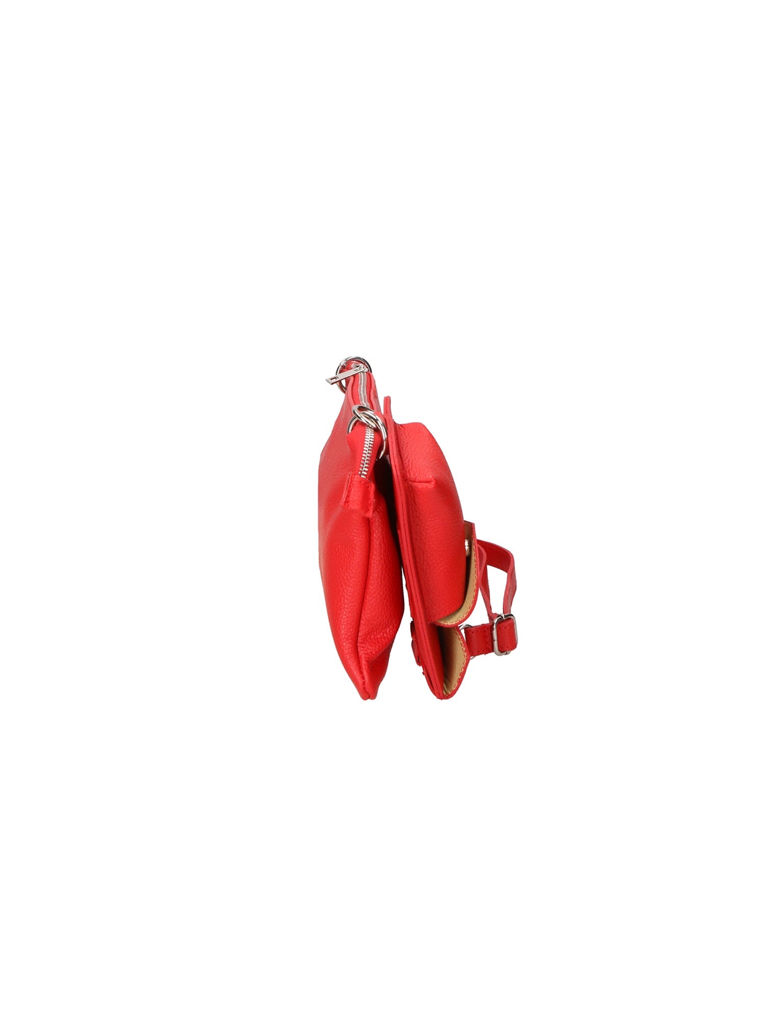 Ifigenia Borsa a tracolla da donna Vera pelle 05932-D58 ROSSO FERRARI Chiara Ferretti