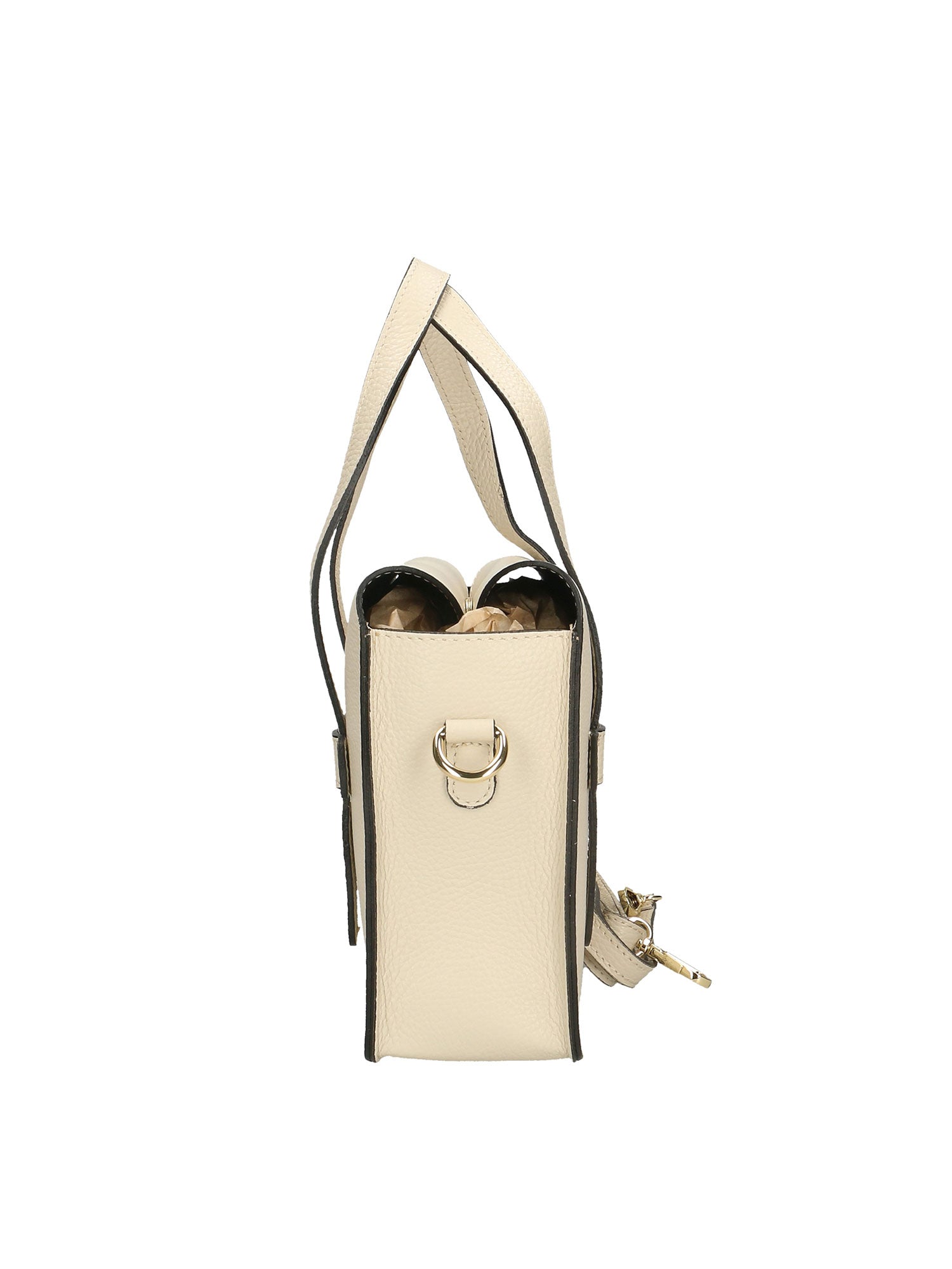 Cielia Borsa a mano da donna Vera pelle 191148-BEIGE Chiara Ferretti