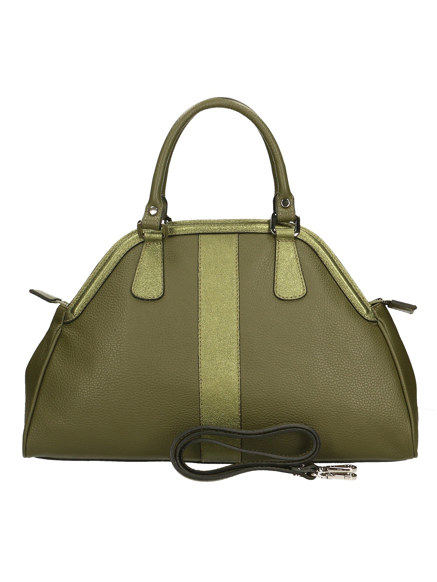 Emeraude Borsa a mano da donna Vera Pelle 6710-VERDE+VERDE Chiara Ferretti