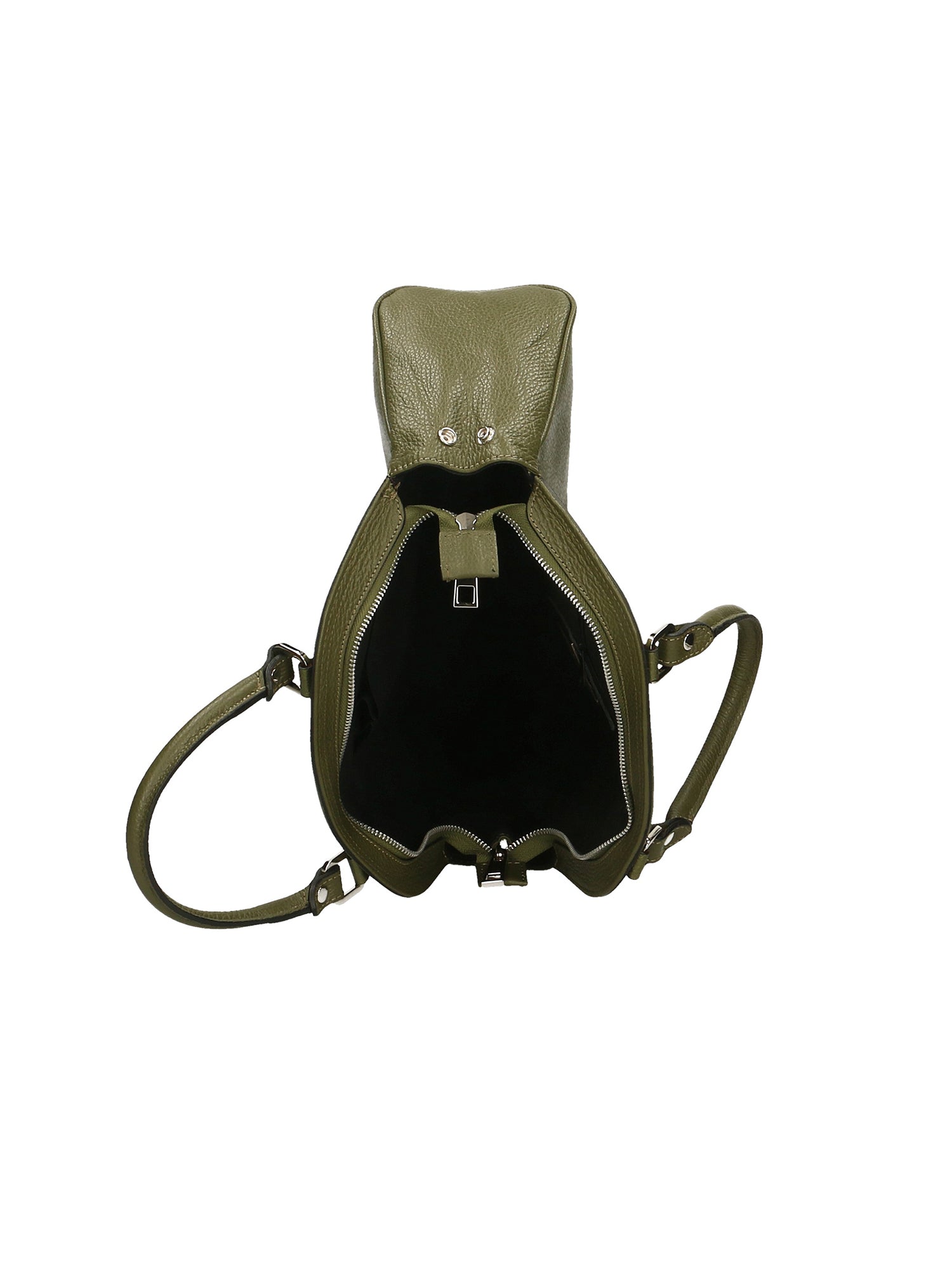 Emeraude Borsa a mano da donna Vera Pelle 6710-VERDE+VERDE Chiara Ferretti
