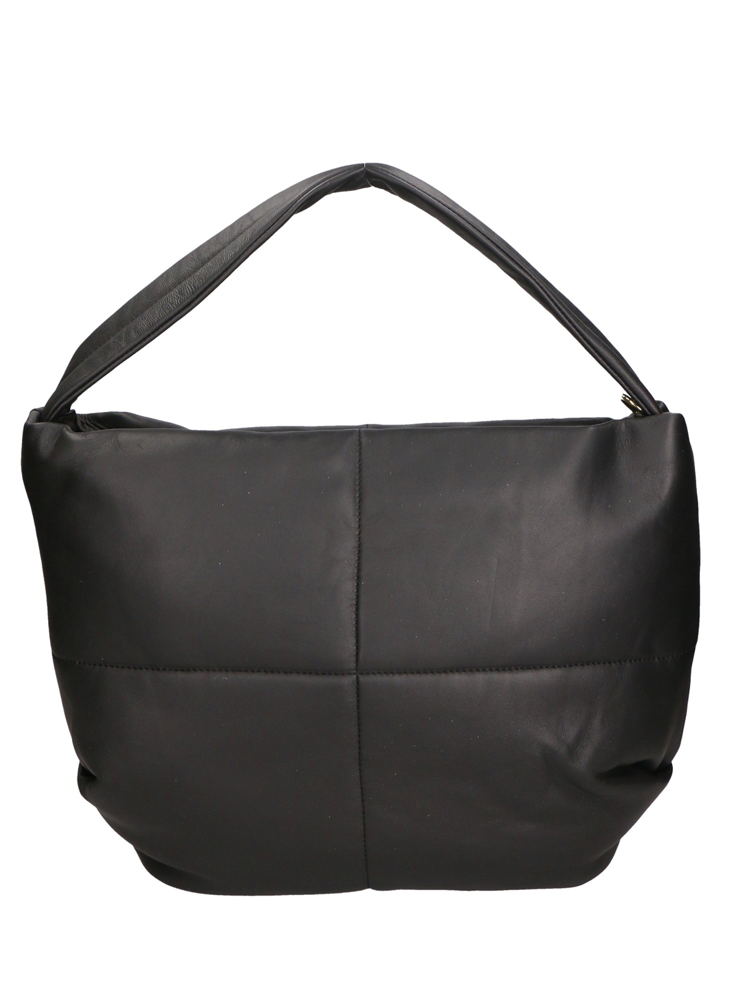 Virginia Borsa a spalla da donna Vera pelle 06495-S28 NERO Chiara Ferretti