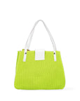 Borsa a spalla da donna In Vera pelle Made in Italy 32x26x13 cm