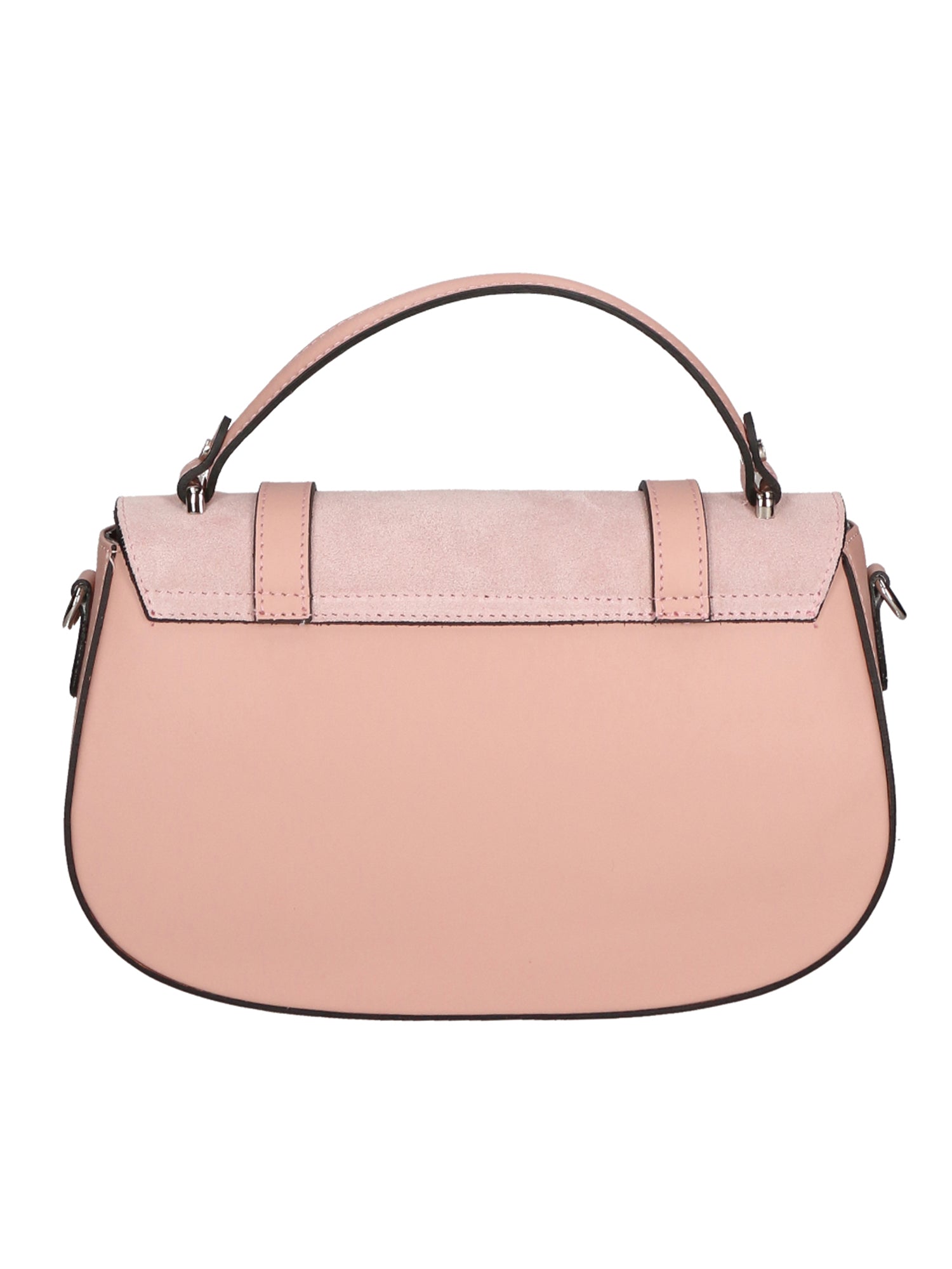 Genziana Borsa a mano da donna Vera pelle 05993-L105 ROSA + 14 ROSA Chiara Ferretti