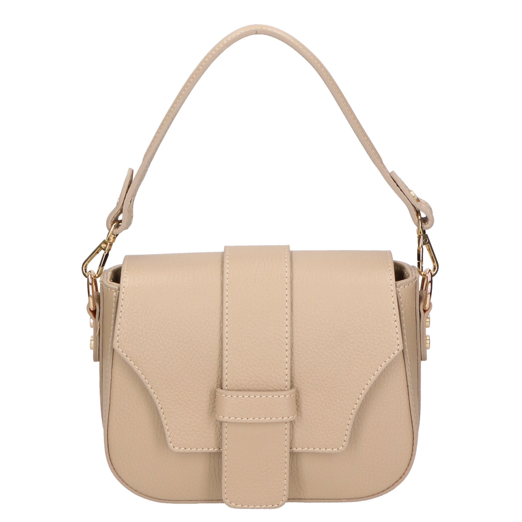 Ileana Borsa a spalla da donna Vera pelle 06282-D05 CAPPUCCINO CAPUCHIN Chiara Ferretti