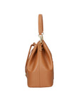 Erina Borsa a mano da donna Vera pelle 8073-L128 CUOIO Chiara Ferretti