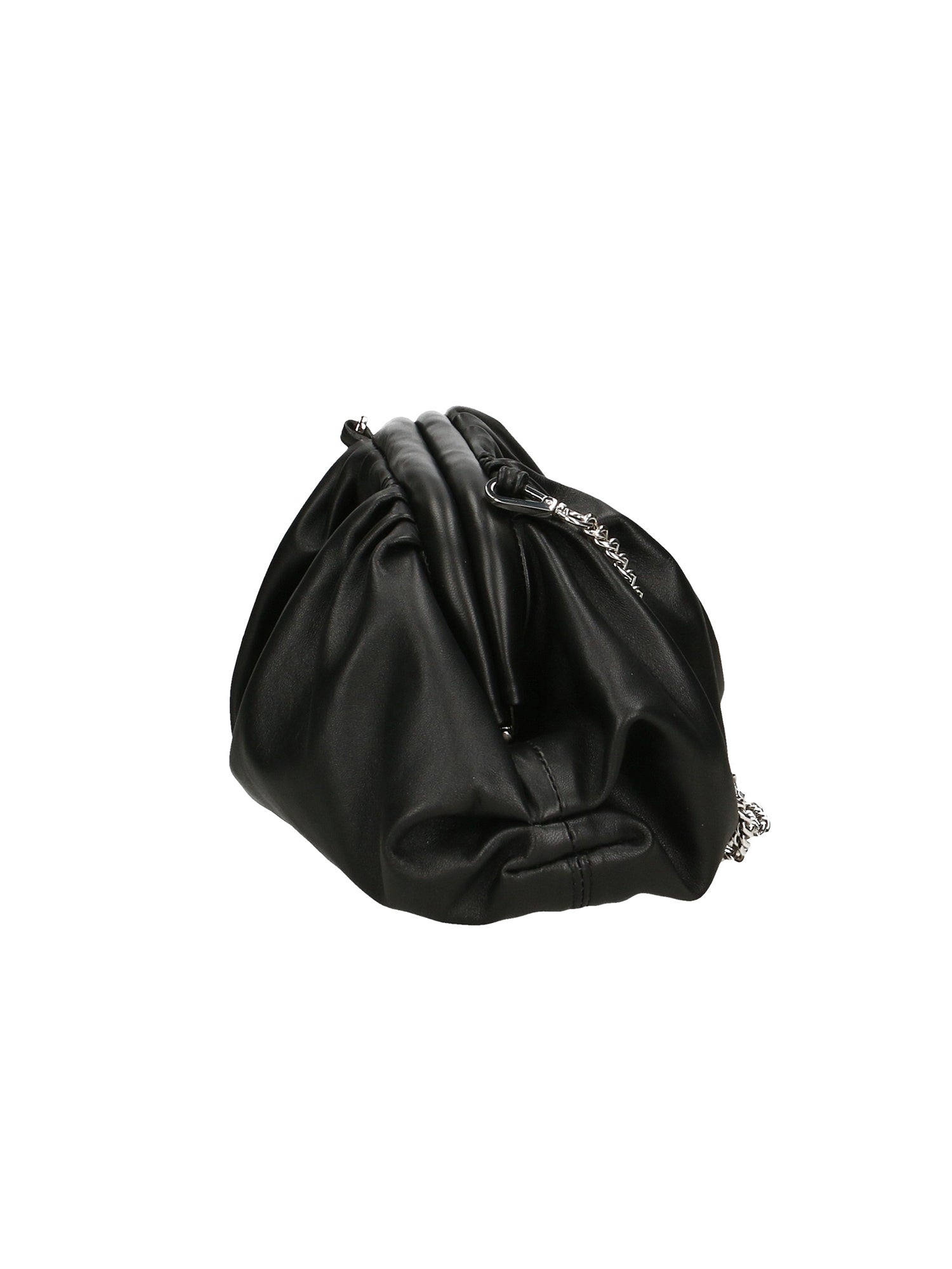 Quinta Borsa a tracolla donna Vera pelle 01448-D28 NERO BLACK Chiara Ferretti